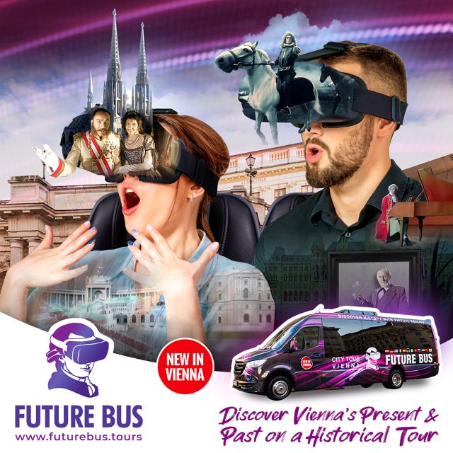 Vienna: Bus Tour with Virtual Reality Experience - The first VR encounter with Vienna’s rulers