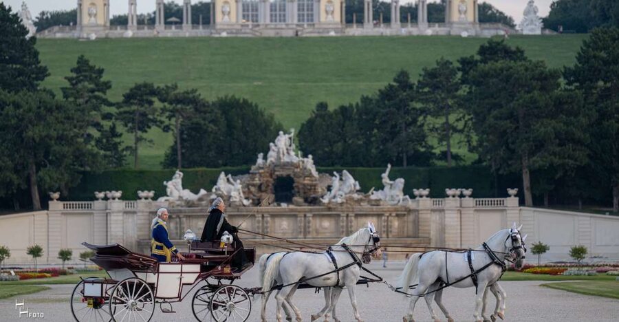 Vienna: Carriage Ride Through Schönbrunn Palace Gardens - Neptune Fountain and Obelisk Fountain