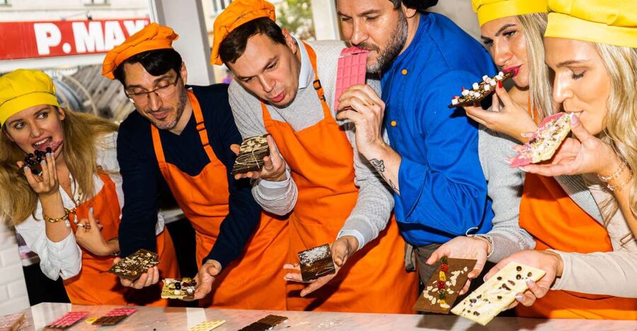 Vienna: Chocolate Workshop in Chocolate Museum w/ Tasting - Making three bars instead of watching a demonstration