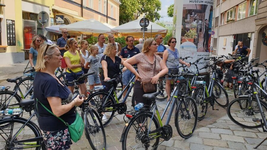 Vienna: City Highlights Guided Bike Tour - City Hall and the Austrian Parliament