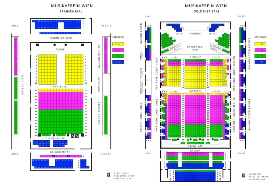 Vienna: Classical Concert in the World-Famous Musikverein - Seats, sightlines, and comfort