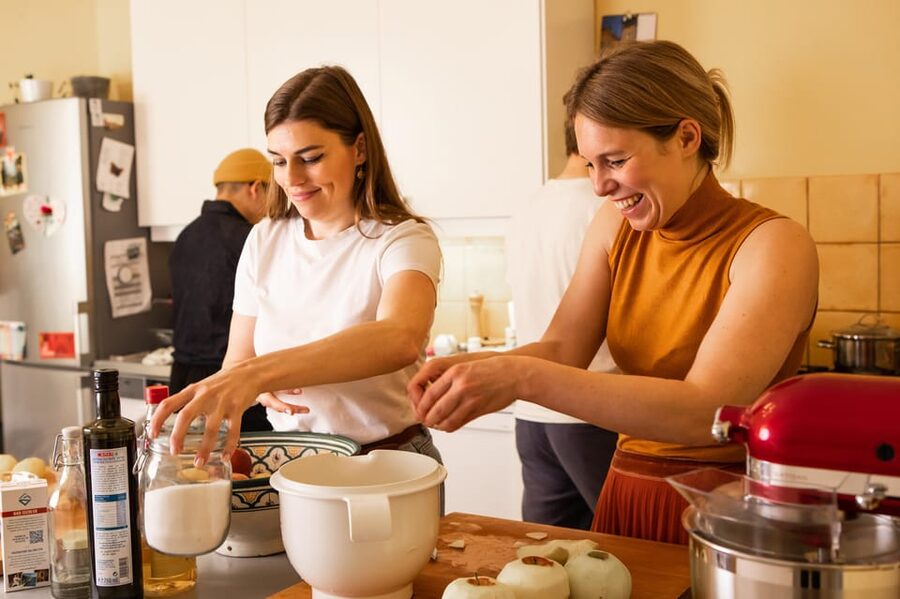 Vienna; Cooking Class: Make Schnitzel & Apple Strudel - The shared dinner is part of the lesson