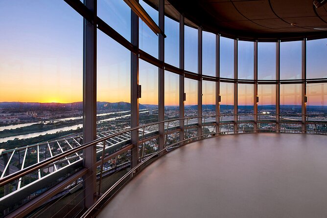 Vienna Danube Tower - The outdoor slide and other extras