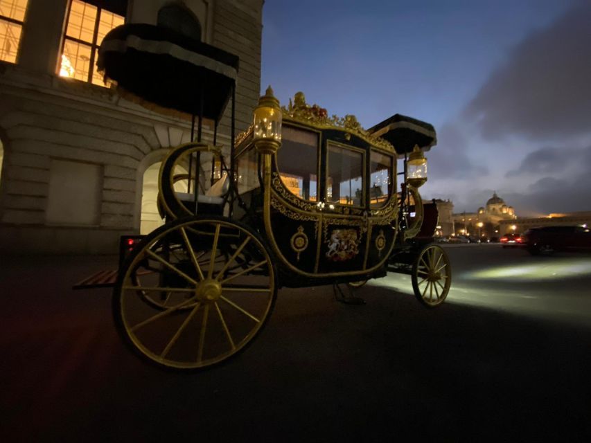 Vienna: Electric-Imperial Carriage Sightseeing Tour - Am Hof, Cafe Central, and the old café tradition