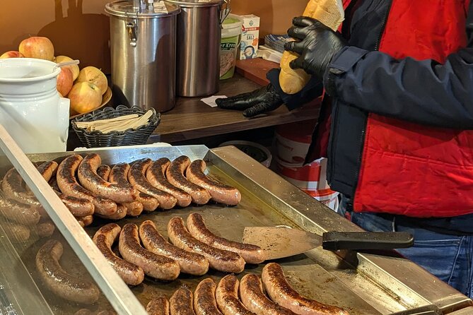 Vienna Guided Christmas Market Food and Drink Tour - Karlsplatz, an artistic finish near the State Opera