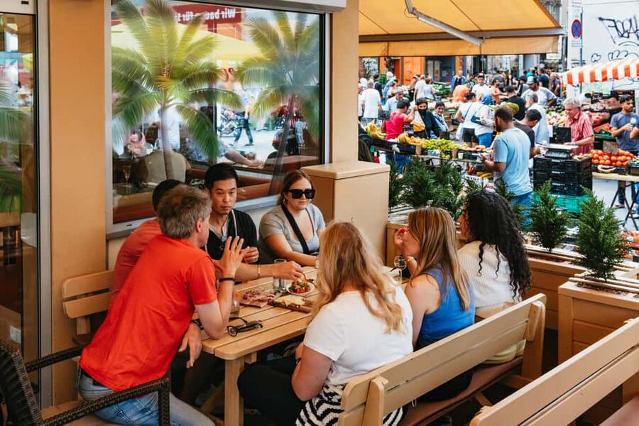 Vienna: Guided Foodie Walking Tour with Tastings and Coffee - Brunnenmarkt: market food with a local feel