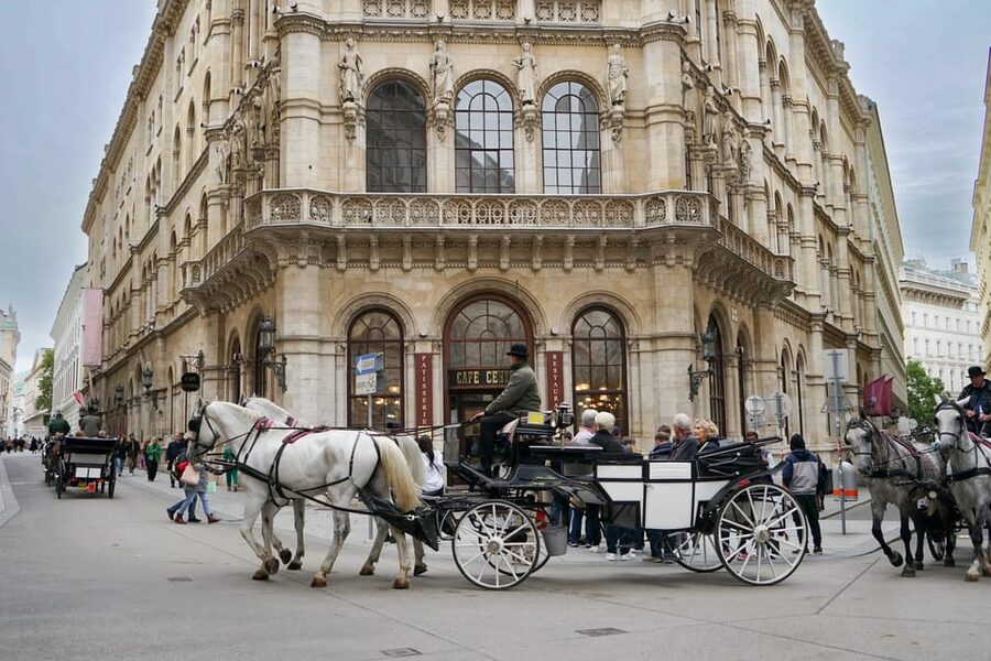 Vienna: Guided Walking Tour of City Highlights & Hidden Gems - The Spanish Riding School from the outside