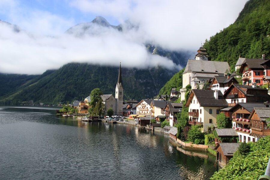 Vienna: Hallstatt & Alpine Peaks Day Trip with Admont Abbey - The first road section and Landzeit Schottwien