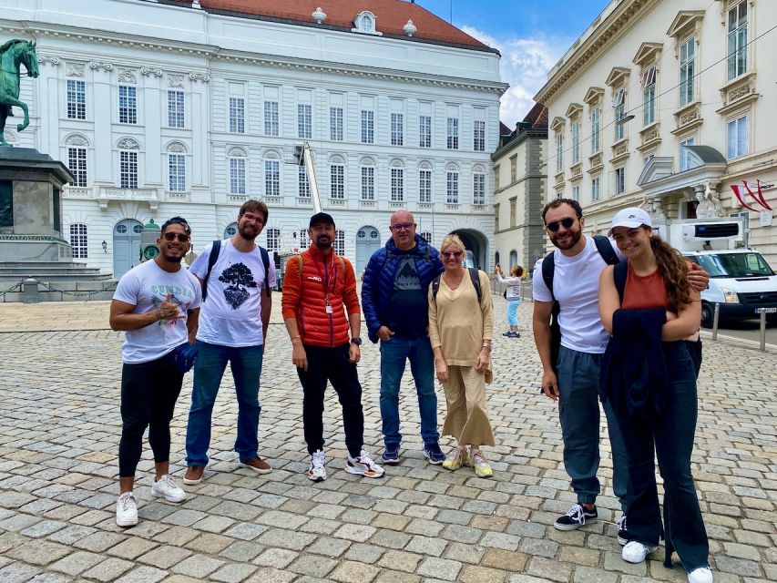 Vienna: Hofburg Palace and Principessa Sissi Tour - Meeting at Josefsplatz under the Italian-colored umbrella