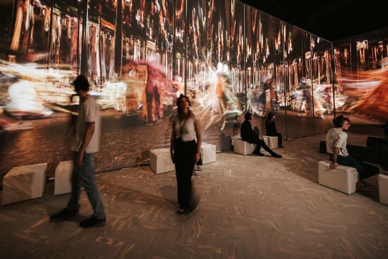 Vienna: Johann Strauss - Immersive Audiovisual Experience Ticket - Projections and interactive stations tell the story