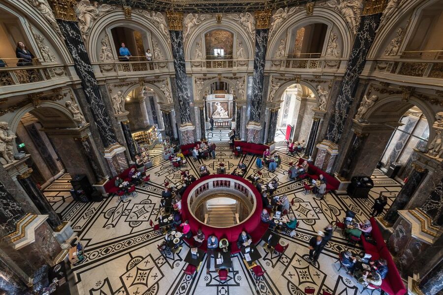 Vienna Kunsthistorisches Museum Day Admission Ticket - The café makes a sensible mid-visit pause
