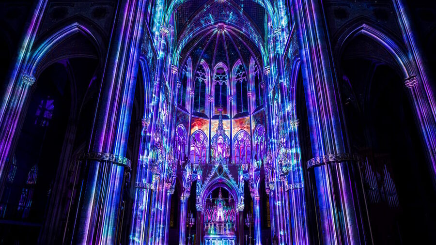 Vienna: Light of Creation Votive Church Immersive Light Show - How the six acts unfold