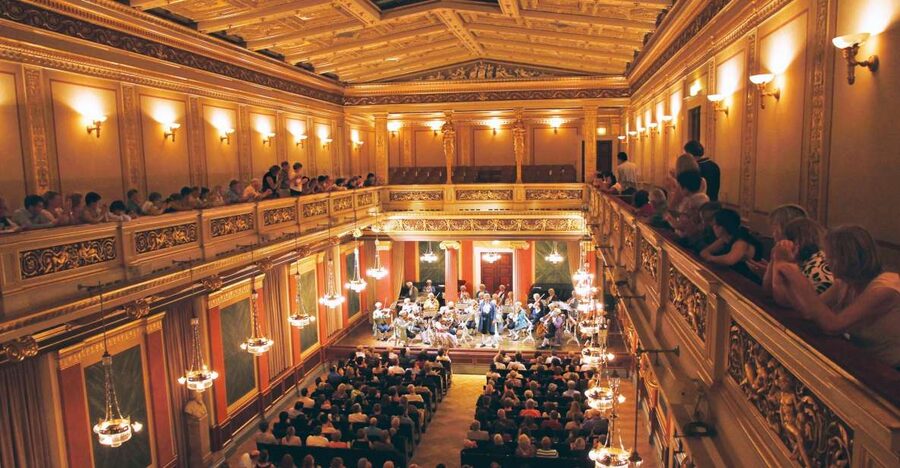 Vienna: Mozart Concert in the Brahms-Saal - Mozart on stage, not just Mozart in the background