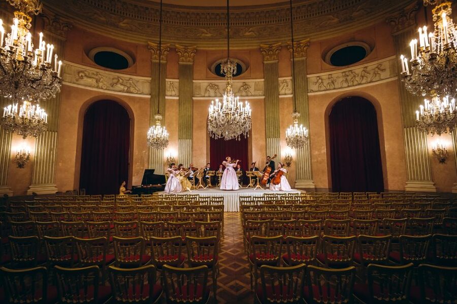 Vienna: Mozart & Strauss Classical Concert at Börse Palace - Seating, sound, and sightlines