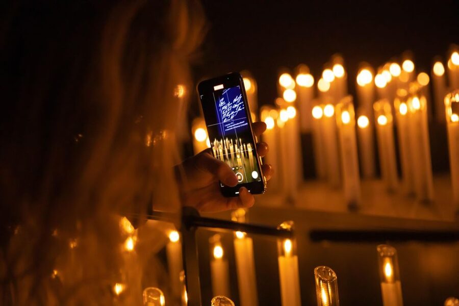 Vienna: Mythos Mozart Experience - The Requiem room and its 1,500 candles