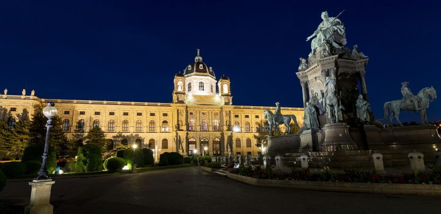 Vienna: Panoramic Night Tour by Bus - Vienna State Opera and the first Ringstrasse views