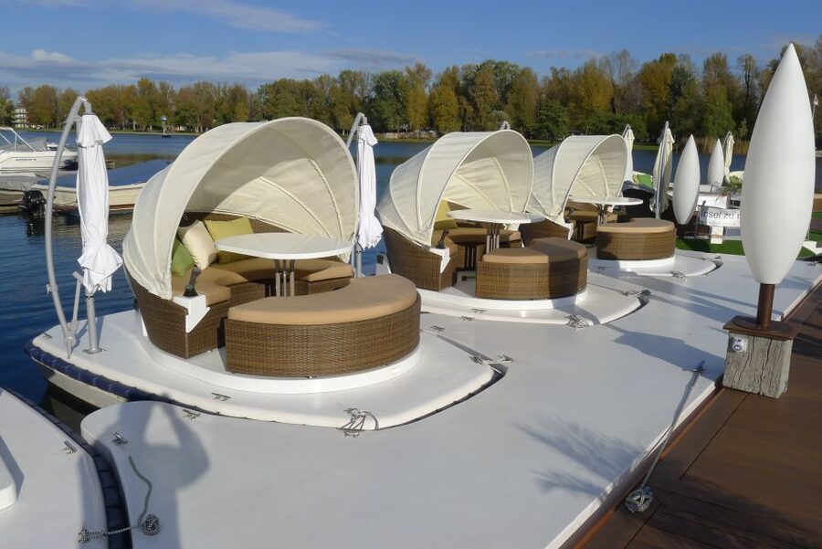 Vienna: Private Floating Island E-Boat Rental on Danube - Why the Old Danube feels like a different Vienna