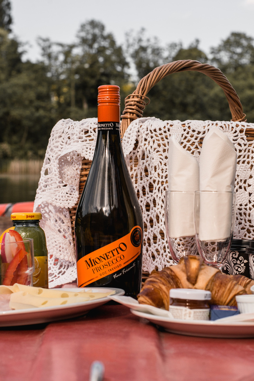 Vienna: Retro Boat Tour on the Danube River with Picnic - What the brunch basket actually includes