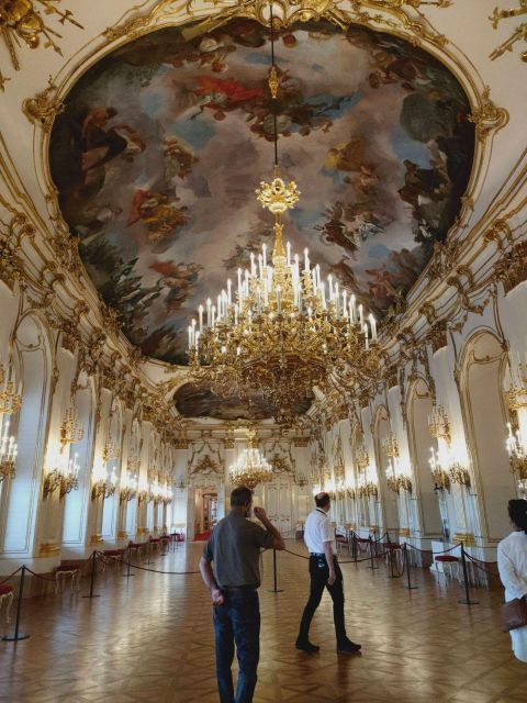 Vienna: Schönbrunn Palace & Christmas Market Walking Tour - Christmas lights and the Christkind Markt