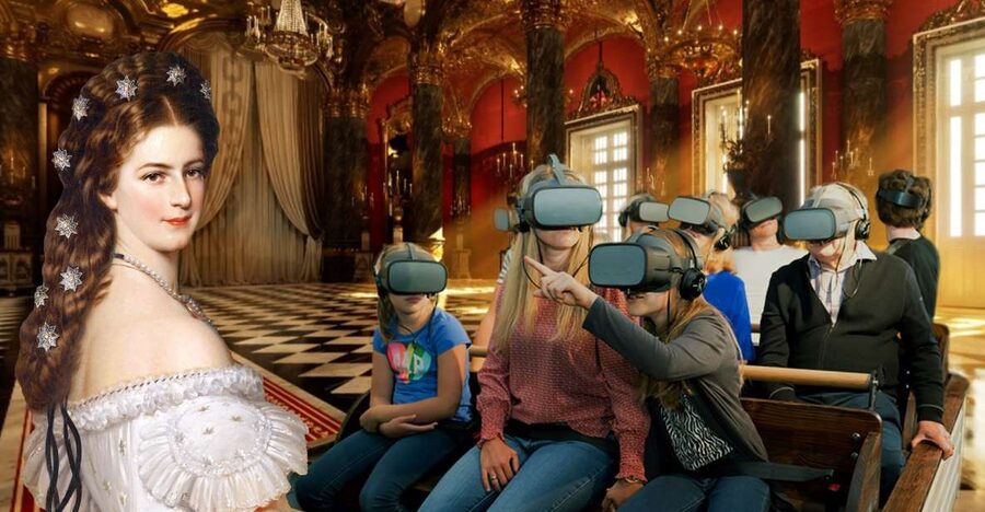 Vienna: "Sisi's Amazing Journey" Virtual Reality Experience - Meeting Sisi before the virtual journey
