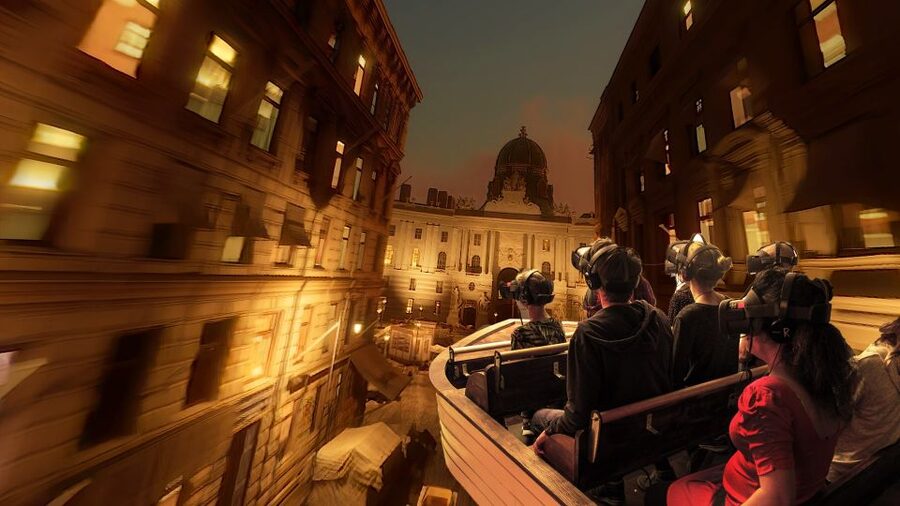 Vienna: "Sisi's Amazing Journey" Virtual Reality Experience - Exploring underground Vienna