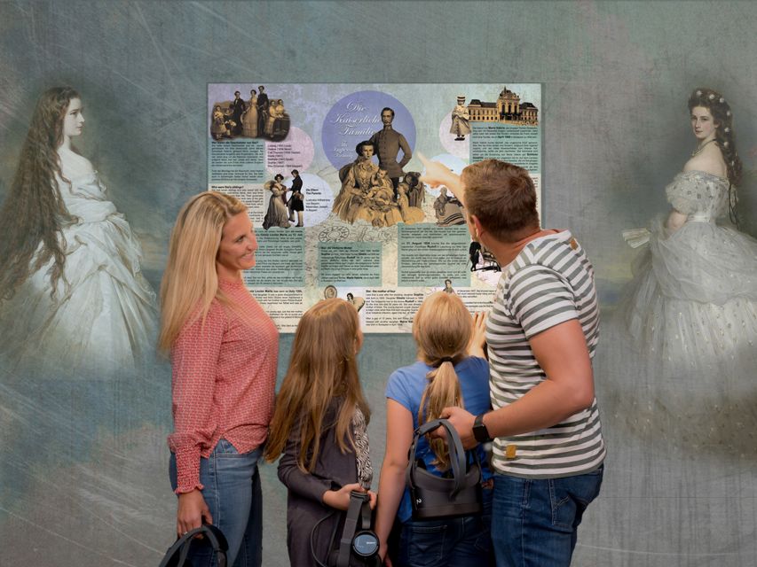 Vienna: "Sisi's Amazing Journey" Virtual Reality Experience - Meeting the imperial family at Schönbrunn Palace