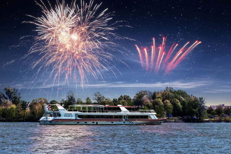 Vienna: Sunset Summer Cruise - The first hour: settle in as Vienna changes color