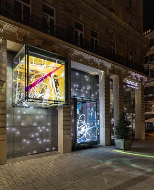 Vienna: Swarovski DIY Workshop Experience - Inside the three-level Swarovski store