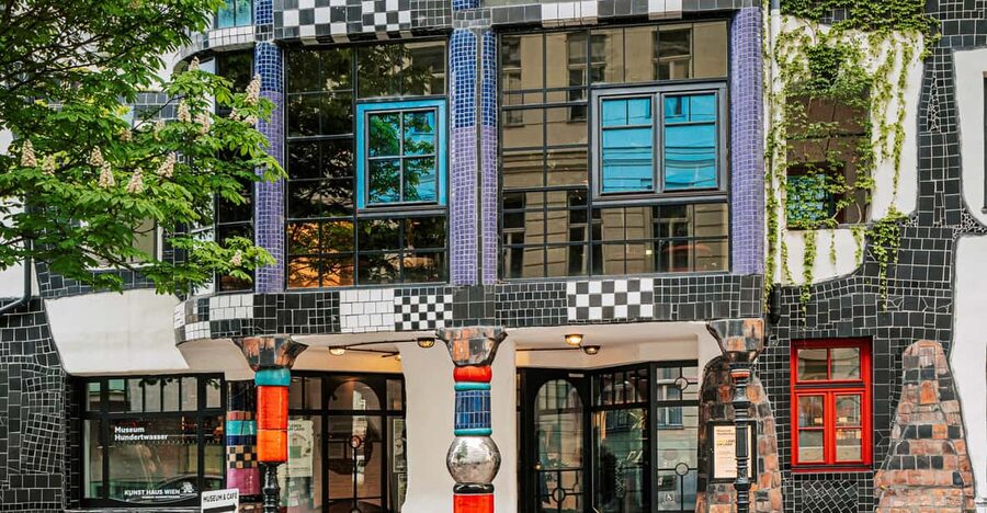 Vienna: Tickets for Kunst Haus Wien: Museum Hundertwasser - The top floors, contemporary art and ecology