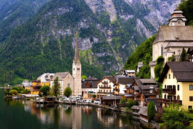Vienna To Hallstatt Day Tour With Hotel Pick-Up And Drop Off - Arriving in Hallstatt between mountain and lake