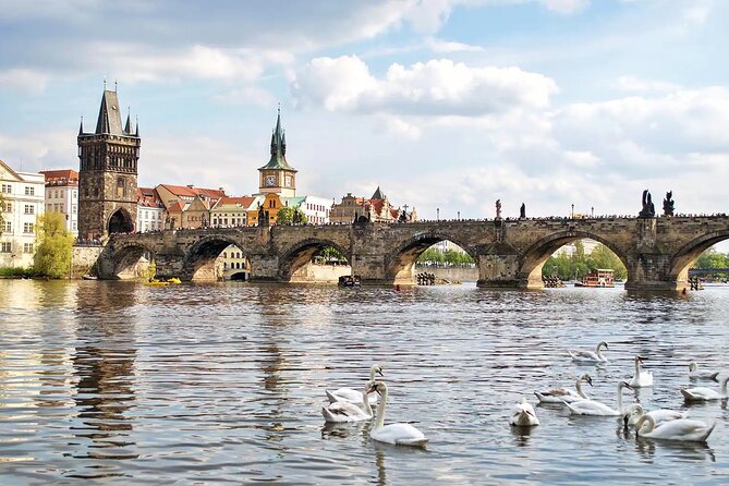 Vienna to Prague: Full-Day Private Tour with Guide and Transfers - Charles Bridge on foot