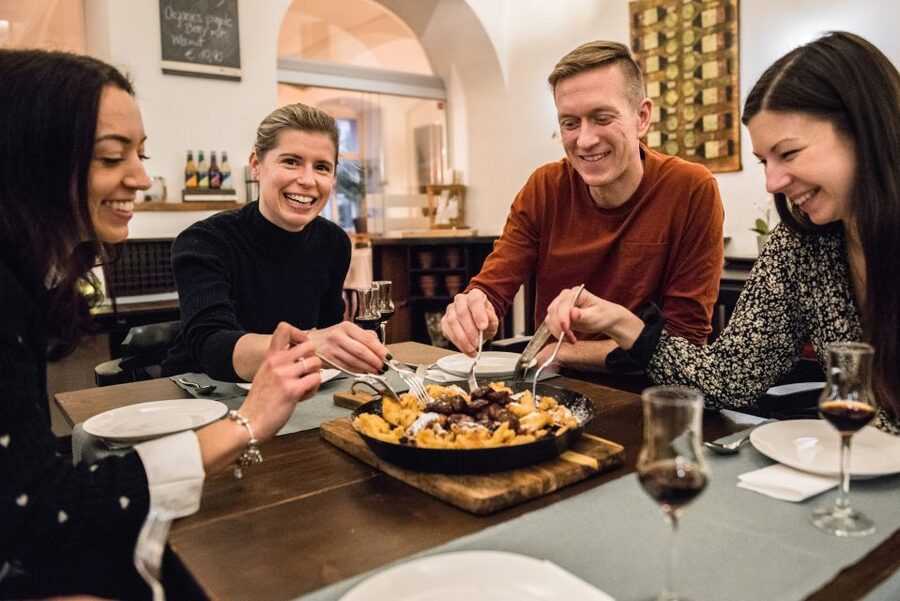 Vienna: Traditional Kaiserschmarrn Cooking Class & Tasting - Watching the original preparation