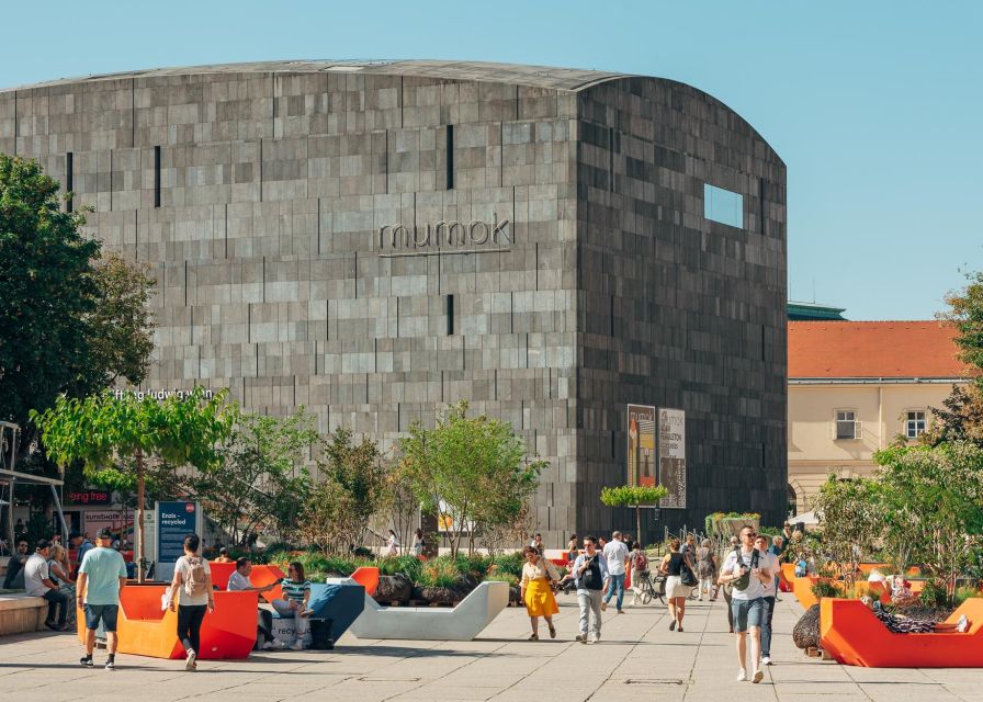 Vienna: Walking Tour of the MuseumsQuartier with Guide - The basalt sound at mumok