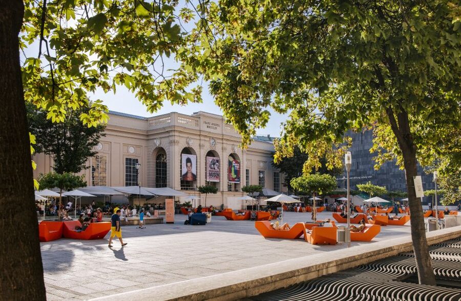 Vienna: Walking Tour of the MuseumsQuartier with Guide - Weather, comfort, and accessibility