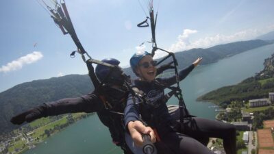 Villach/Ossiachersee: Paragliding “Panorama” Tandemflug