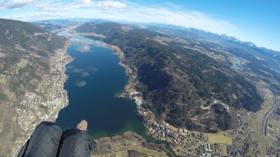 Villach/Ossiachersee: Paragliding "Panorama" Tandemflug - Who will enjoy this flight most